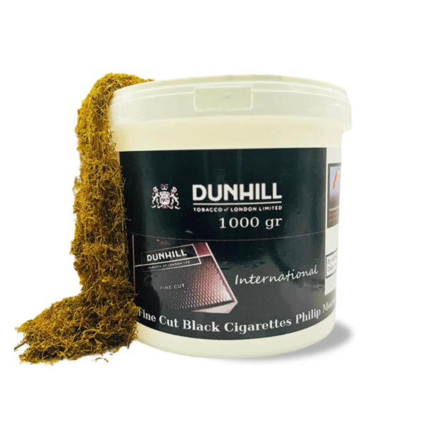 Tutun firicel la Găleată Dunhill – 1kg (deschis) Găleată deschisă cu tutun firicel Dunhill, 1kg